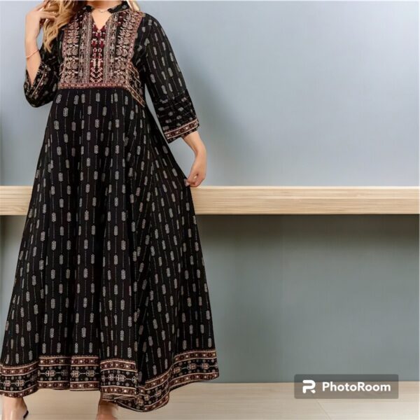 Printed Georgette Abaya for Girls women Modest Abaya Islamic Dress Elegant Abaya Fashion Traditional Abaya Women's Abaya Black Abaya Designer Abaya