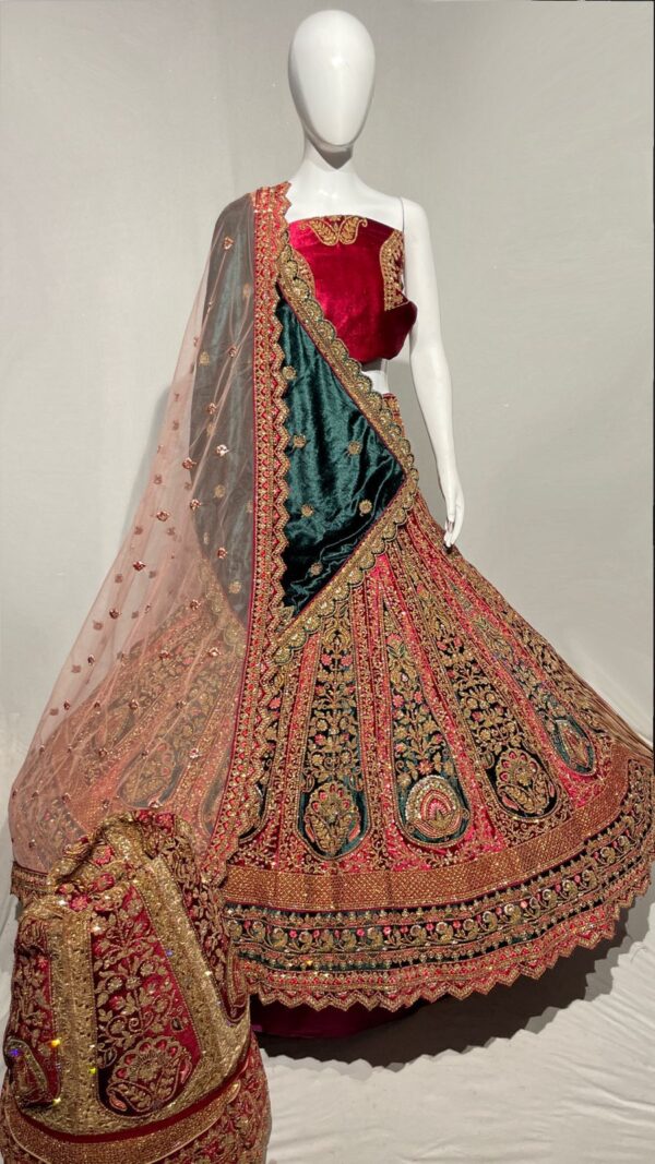 Lehenga Choli Pakistani Wedding Dresses - Image 2