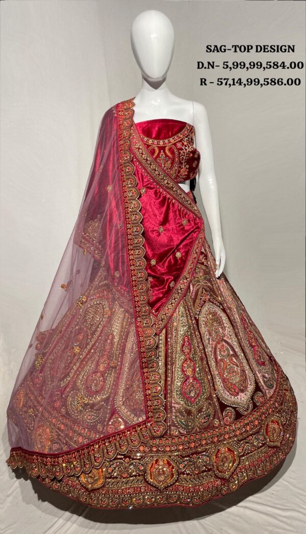 Lehenga Choli Pakistani Wedding Dresses