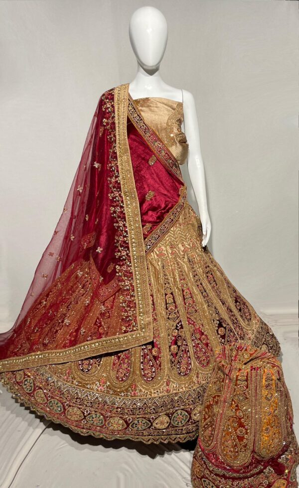 Lehenga Choli Pakistani Wedding Dresses - Image 3